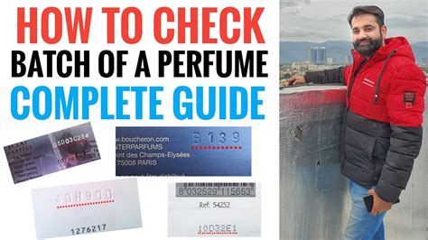 perfume barcode check|how to check batch number.